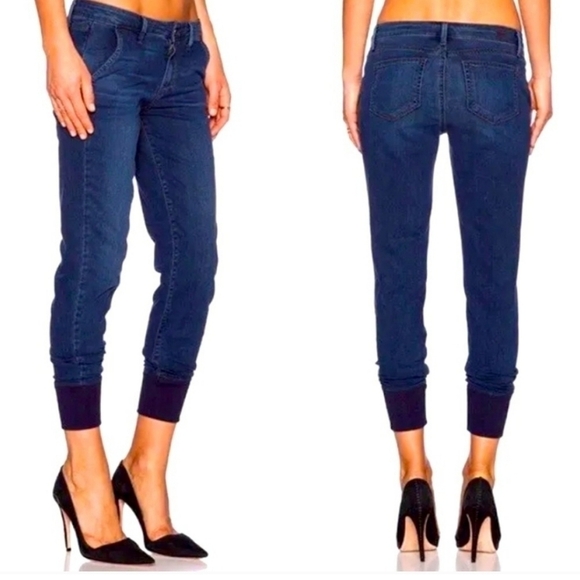 Paige Willis Jogger Jeans Gage - Picture 1 of 5